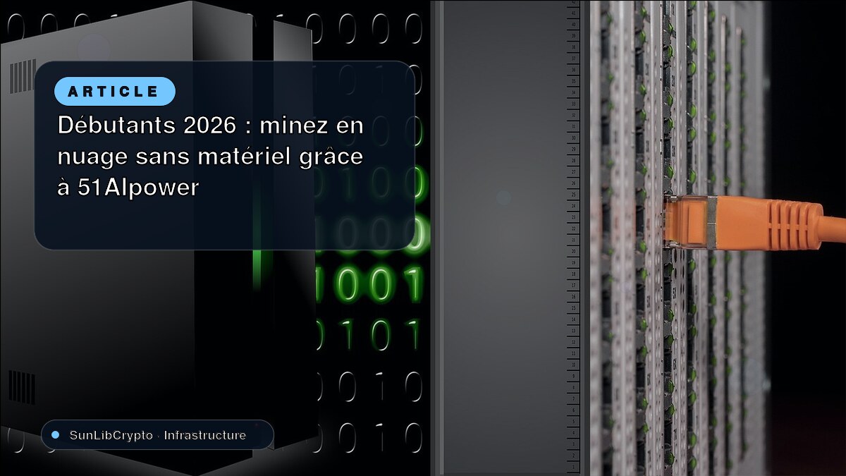 Débutants 2026 : minez en nuage sans matériel grâce à 51AIpower