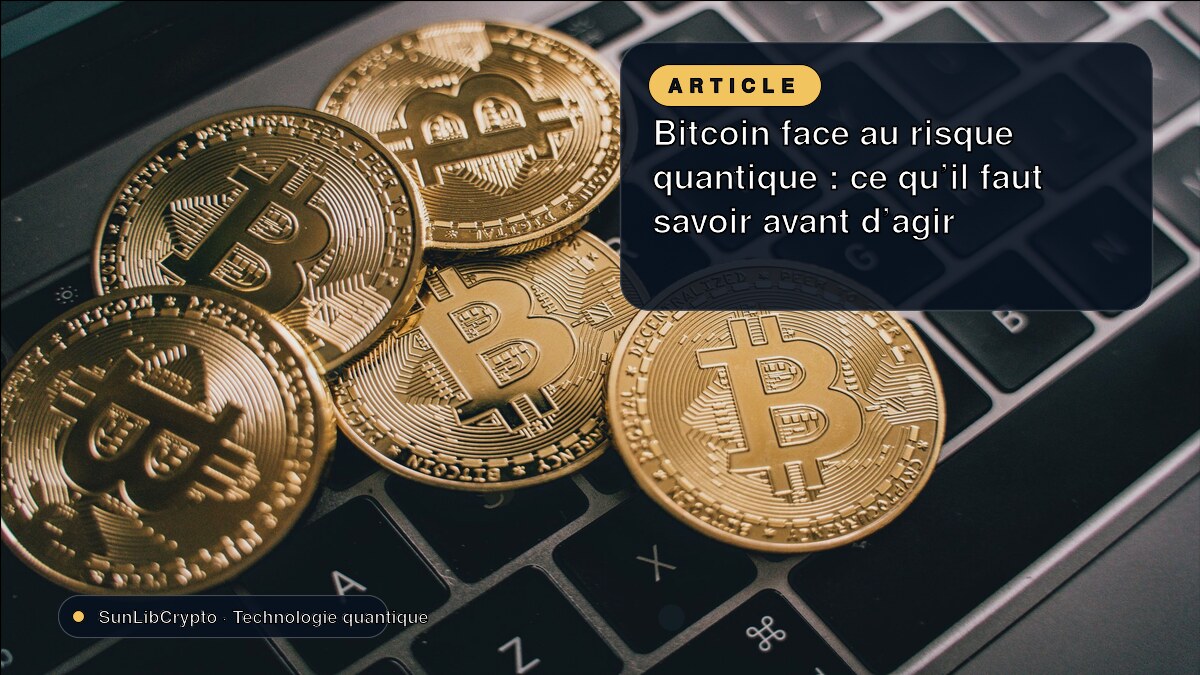 Bitcoin face au risque quantique : ce qu’il faut savoir avant d’agir