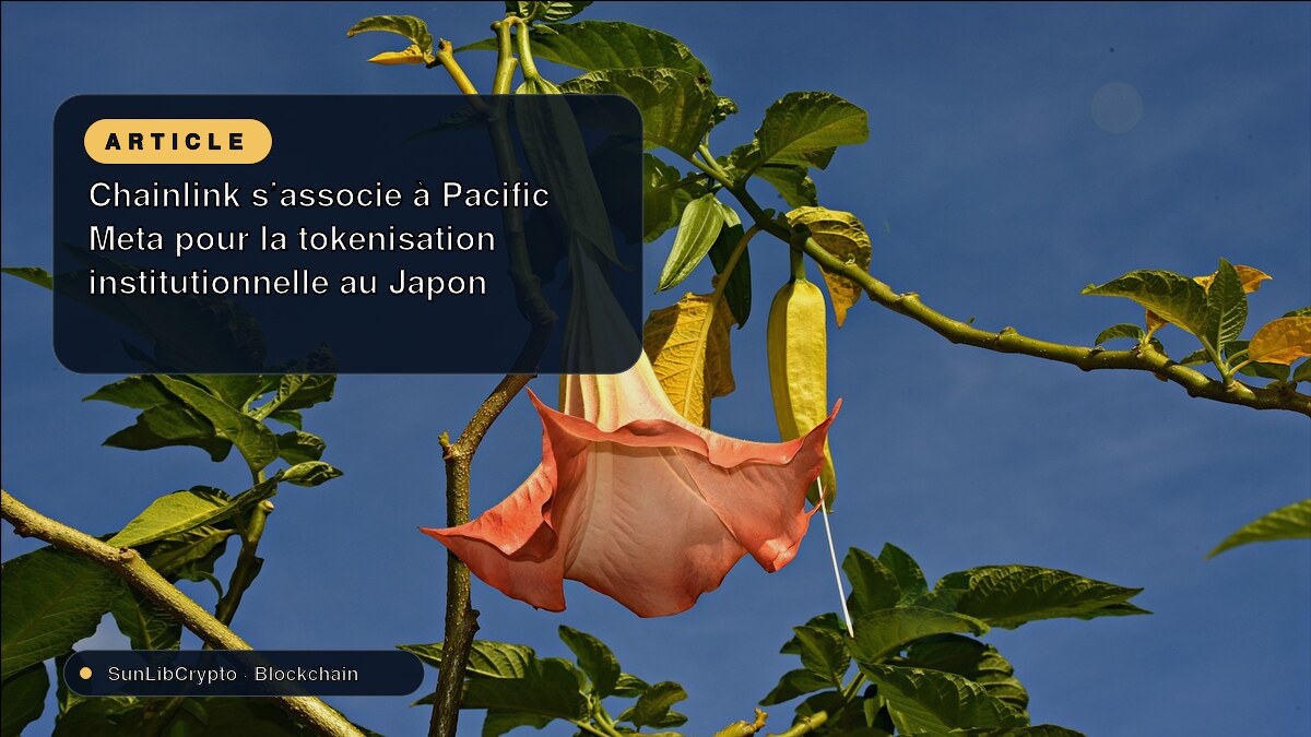 Chainlink s'associe à Pacific Meta pour la tokenisation institutionnelle au Japon