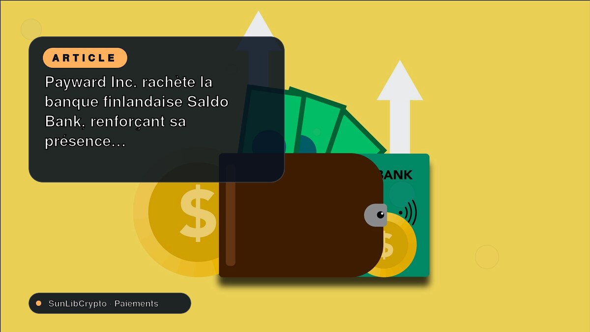 Payward Inc. rachète la banque finlandaise Saldo Bank, renforçant sa présence en Europe
