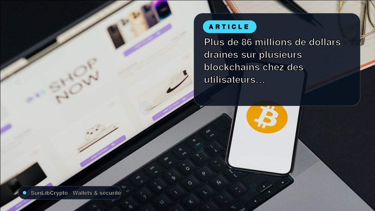 Plus de 86 millions de dollars drainés sur plusieurs blockchains chez des utilisateurs Ledger