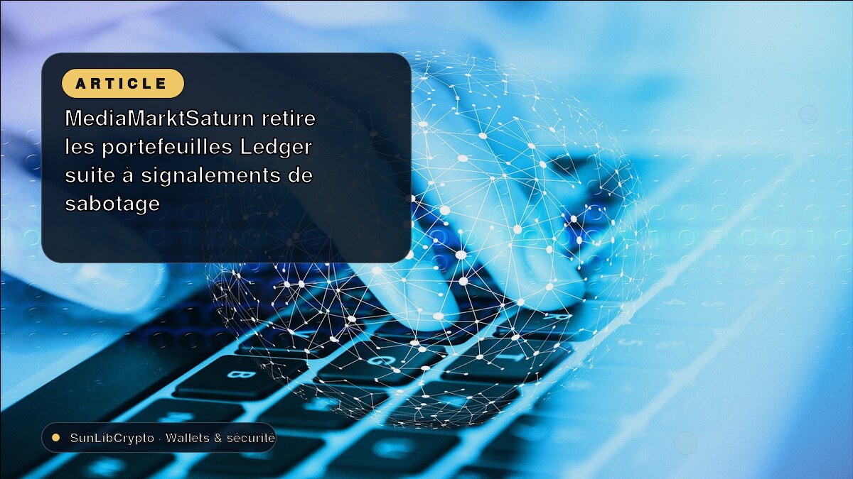 MediaMarktSaturn retire les portefeuilles Ledger suite à signalements de sabotage