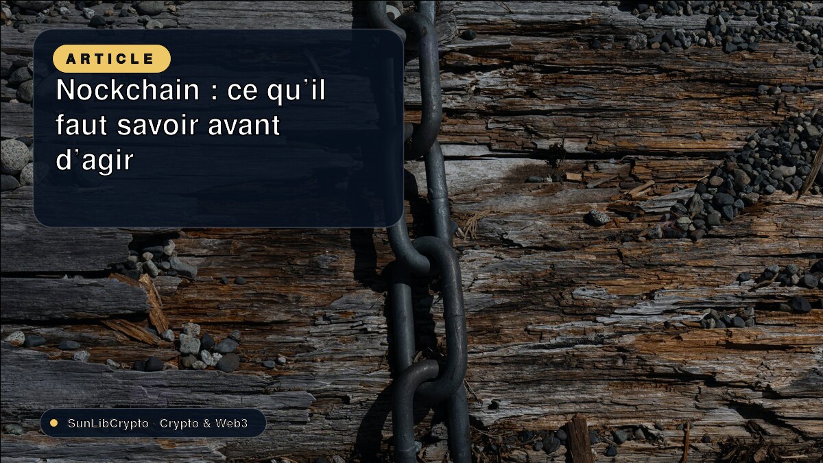 Nockchain : ce qu’il faut savoir avant d’agir