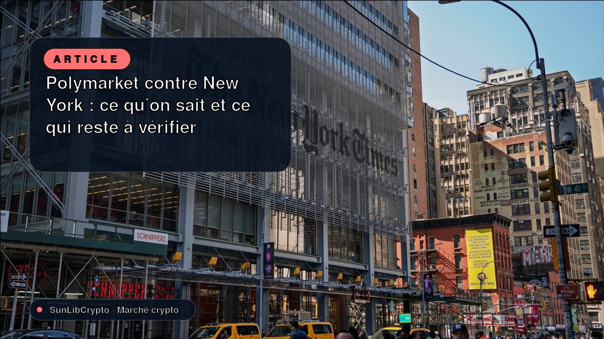 Polymarket contre New York : ce qu’on sait et ce qui reste à vérifier