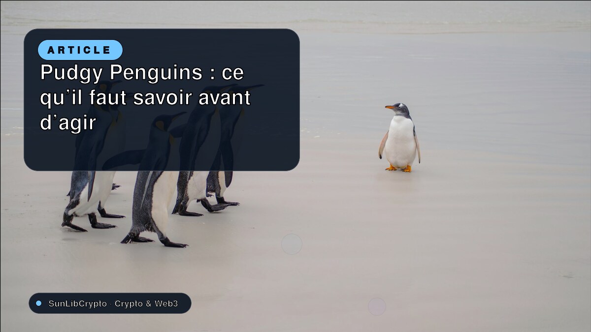 Pudgy Penguins : ce qu’il faut savoir avant d’agir