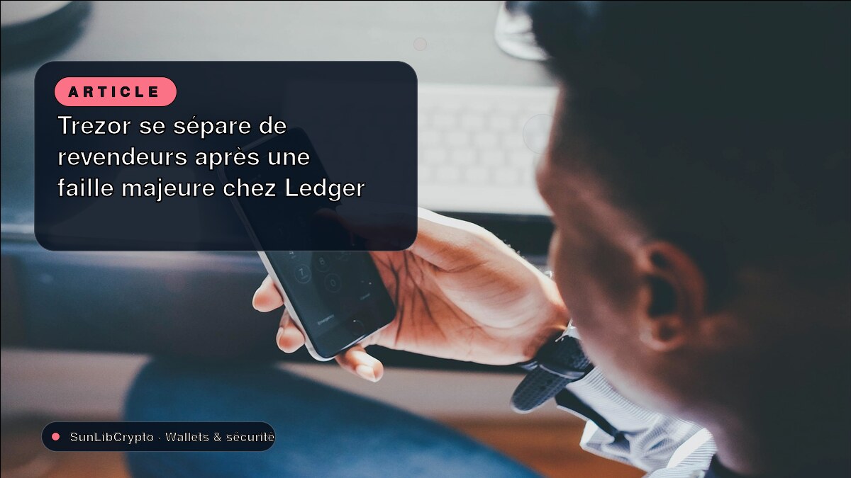 Trezor se sépare de revendeurs après une faille majeure chez Ledger