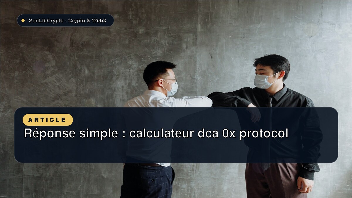 Réponse simple : calculateur dca 0x protocol