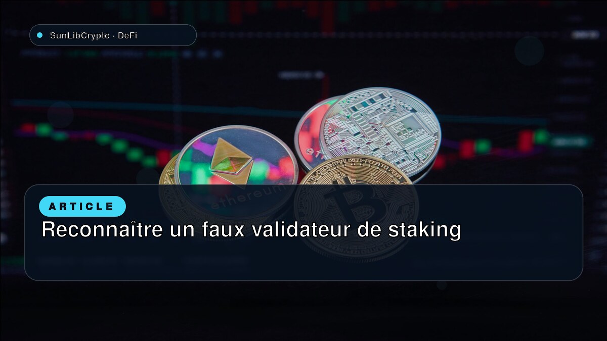 Reconnaître un faux validateur de staking