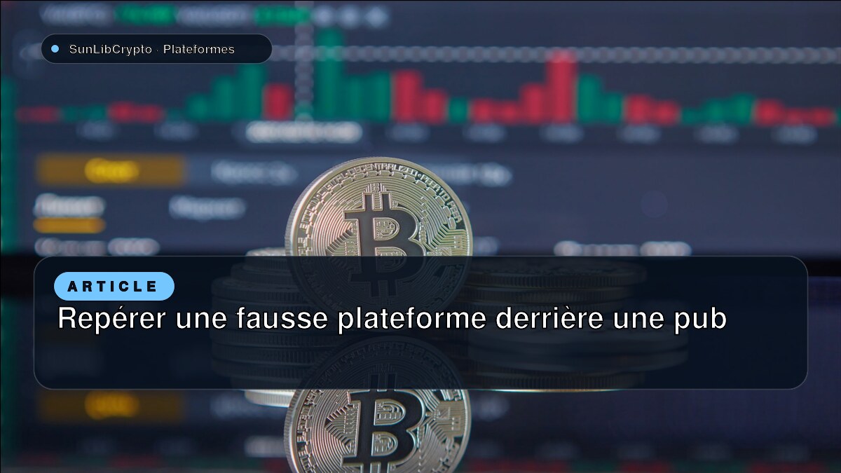 Repérer une fausse plateforme derrière une pub