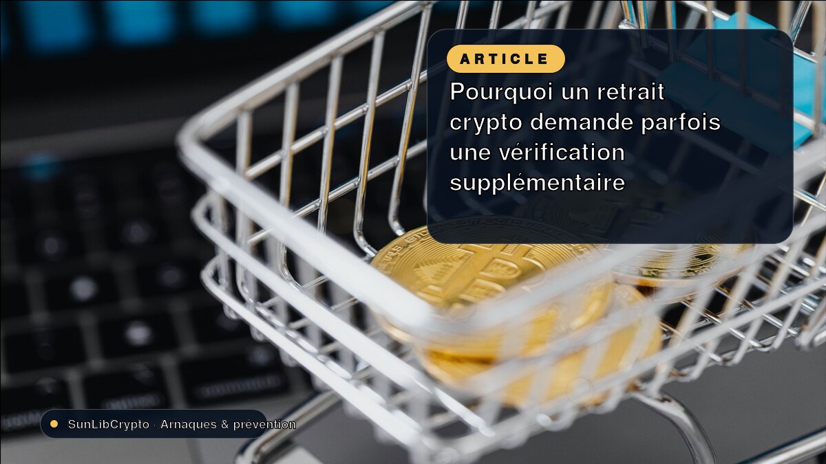 Pourquoi un retrait crypto demande parfois une vérification supplémentaire