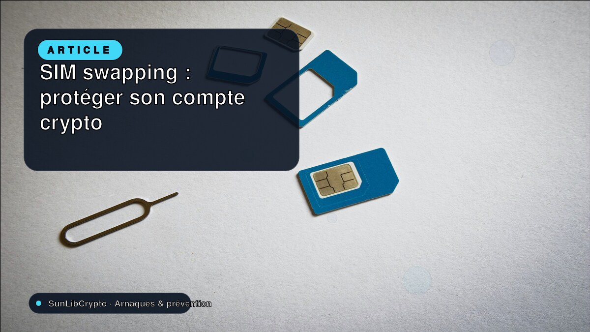 SIM swapping : protéger son compte crypto