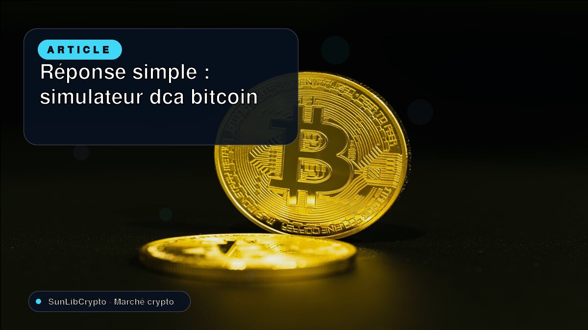 Réponse simple : simulateur dca bitcoin