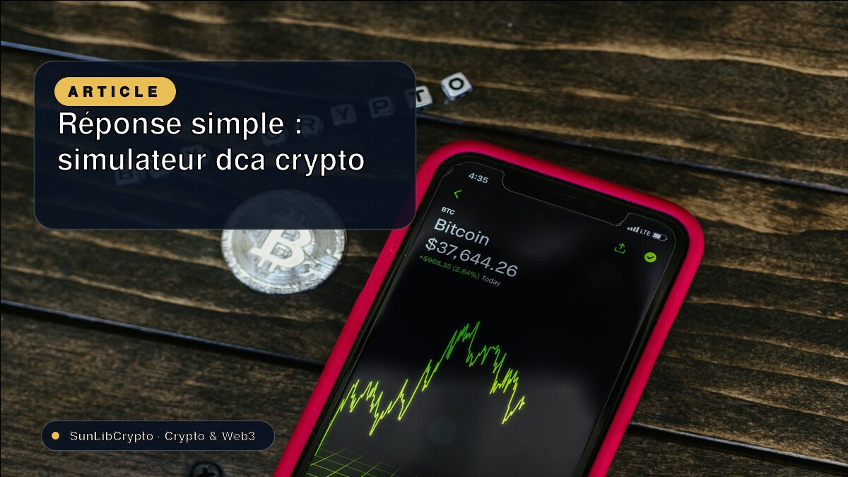 Réponse simple : simulateur dca crypto
