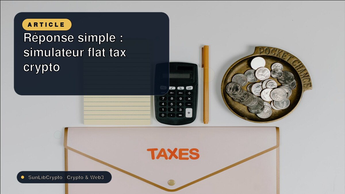 Réponse simple : simulateur flat tax crypto