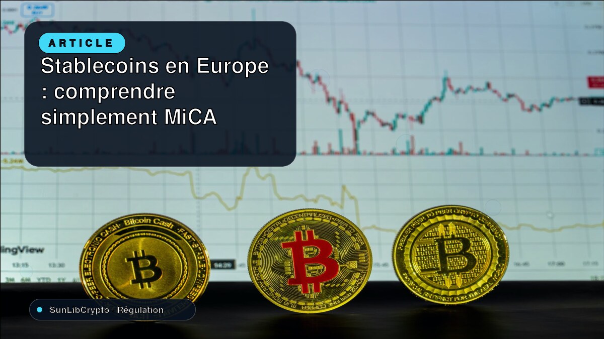 Stablecoins en Europe : comprendre simplement MiCA