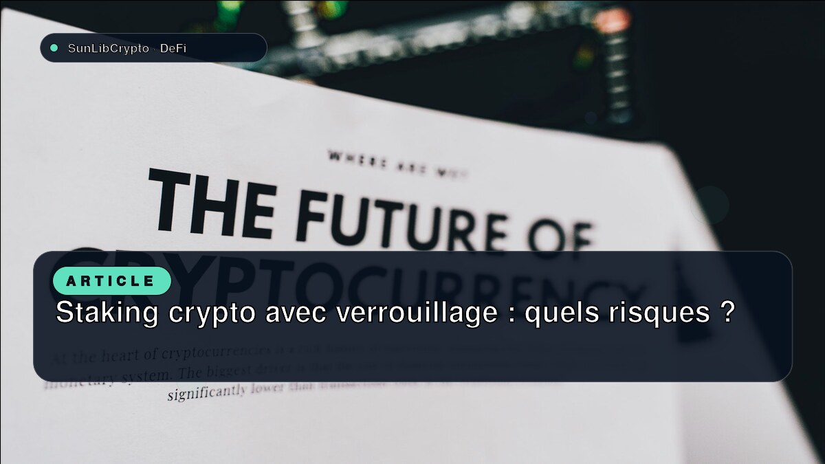 Staking crypto avec verrouillage : quels risques ?
