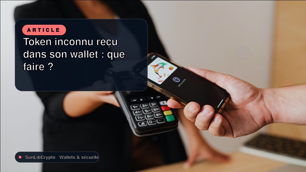 Token inconnu reçu dans son wallet : que faire ?