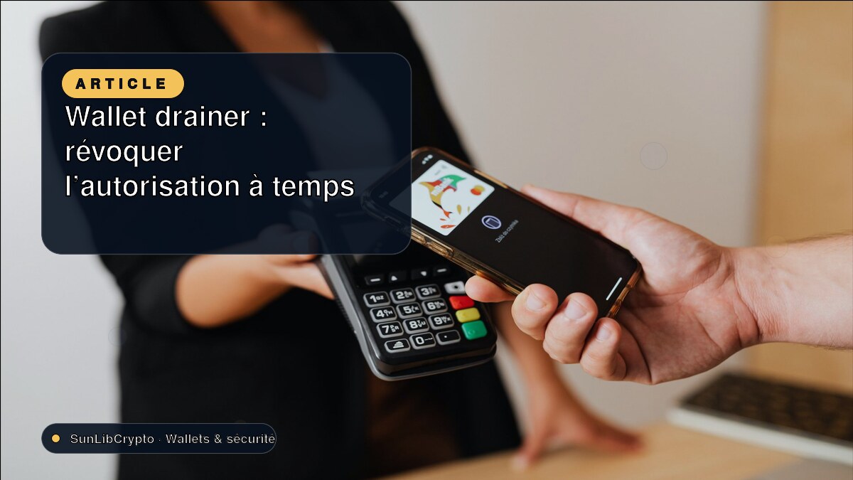 Wallet drainer : révoquer l’autorisation à temps