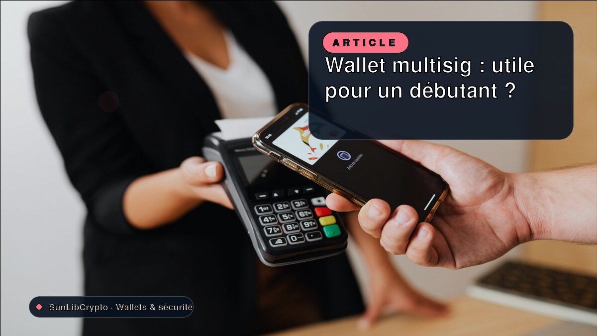 Wallet multisig : utile pour un débutant ?