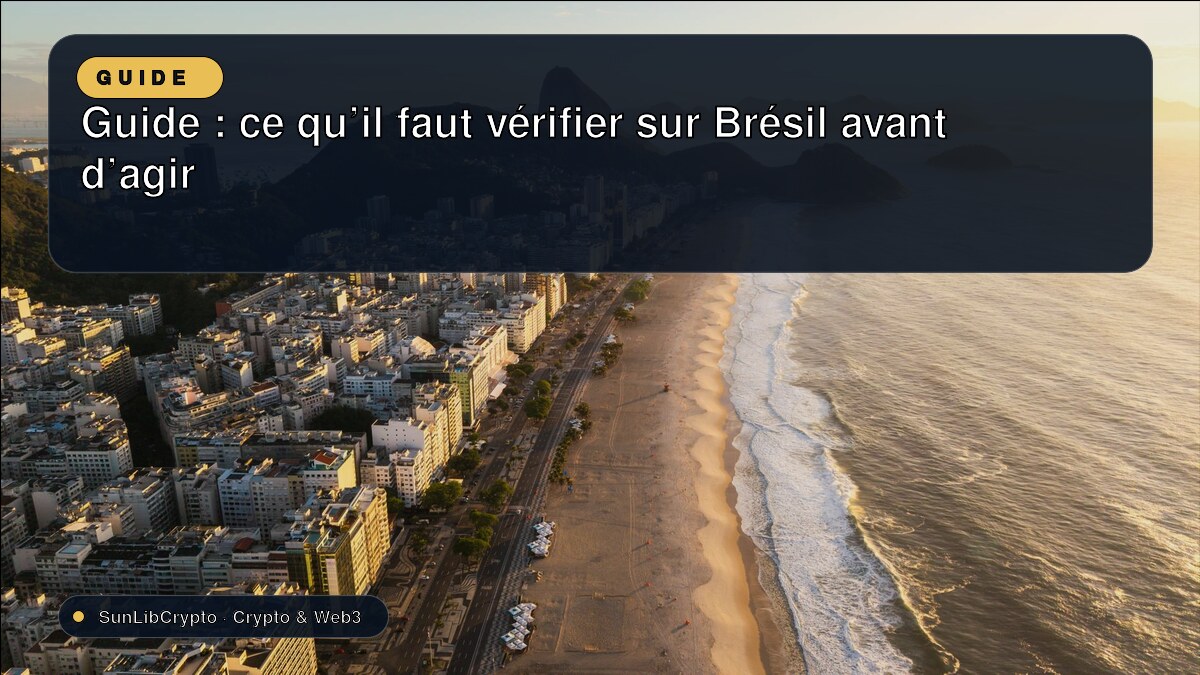 Guide : ce qu’il faut vérifier sur Brésil avant d’agir