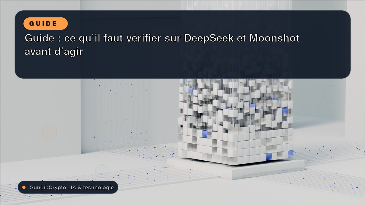 Guide : ce qu’il faut vérifier sur DeepSeek et Moonshot avant d’agir