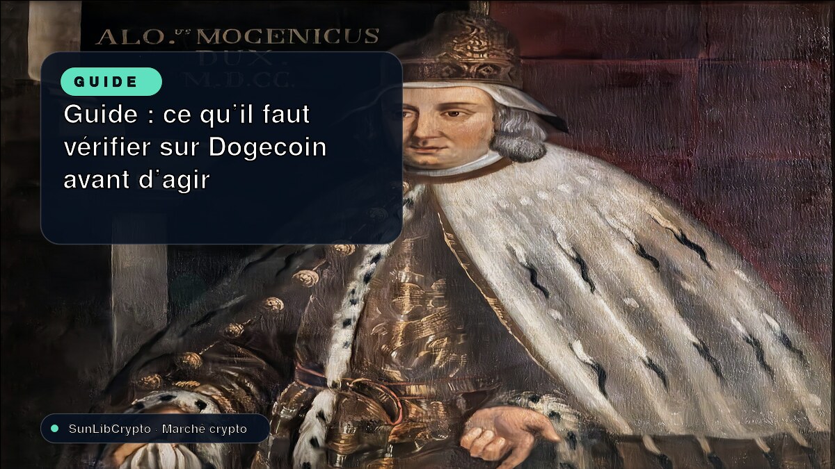 Guide : ce qu’il faut vérifier sur Dogecoin avant d’agir