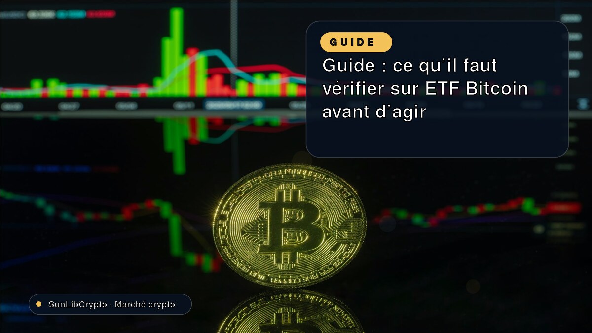 Guide : ce qu’il faut vérifier sur ETF Bitcoin avant d’agir