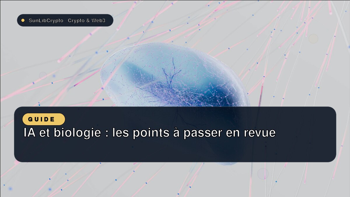 IA et biologie : les points à passer en revue
