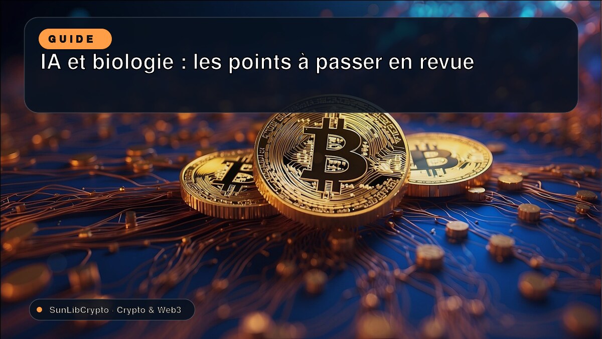IA et biologie : les points à passer en revue