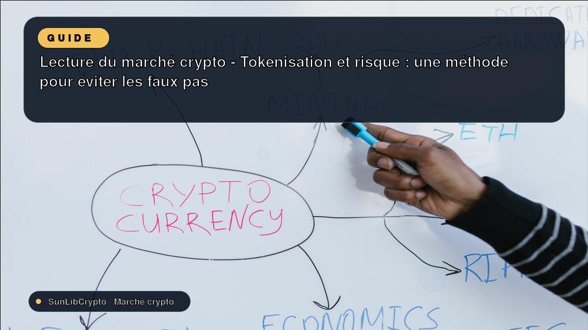 Lecture du marché crypto - Tokenisation et risque : une méthode pour éviter les faux pas