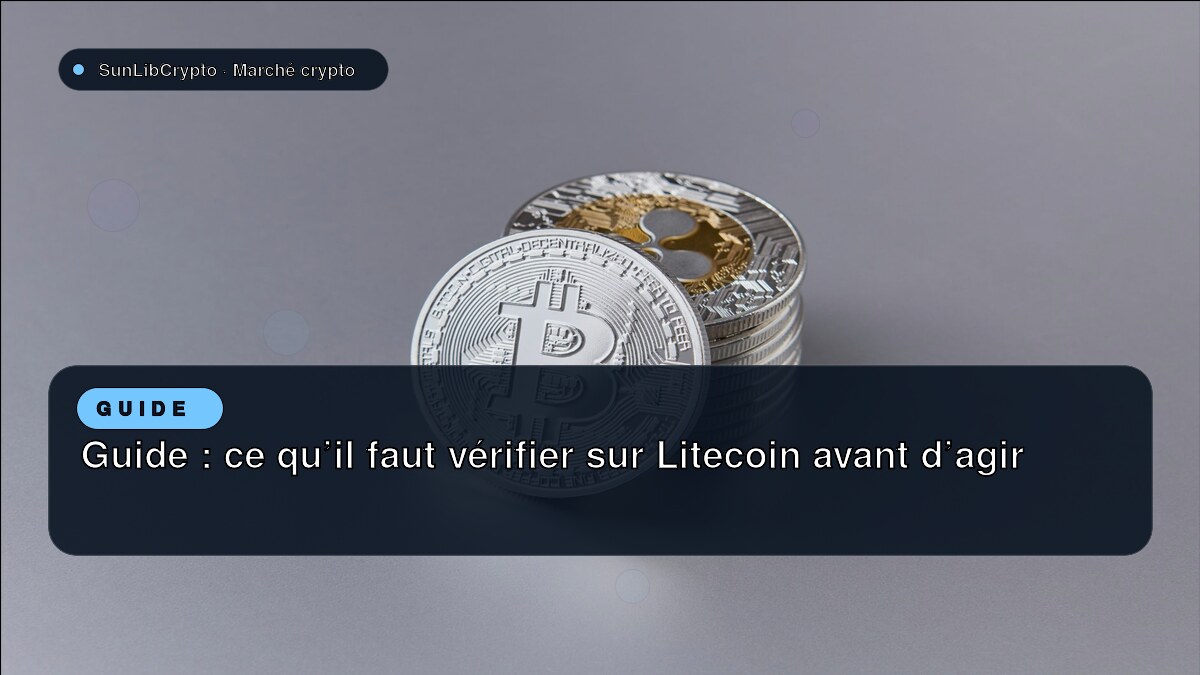 Guide : ce qu’il faut vérifier sur Litecoin avant d’agir