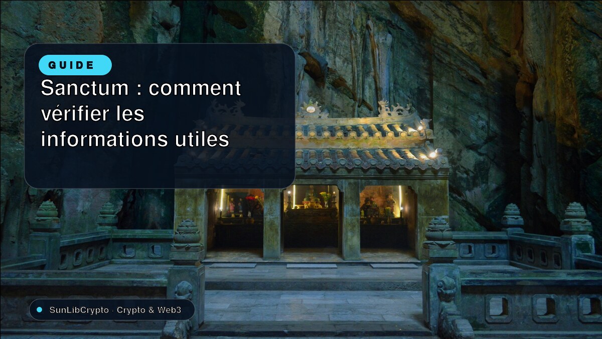 Sanctum : comment vérifier les informations utiles