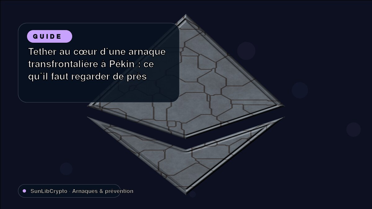 Tether au cœur d'une arnaque transfrontalière à Pékin : ce qu’il faut regarder de près