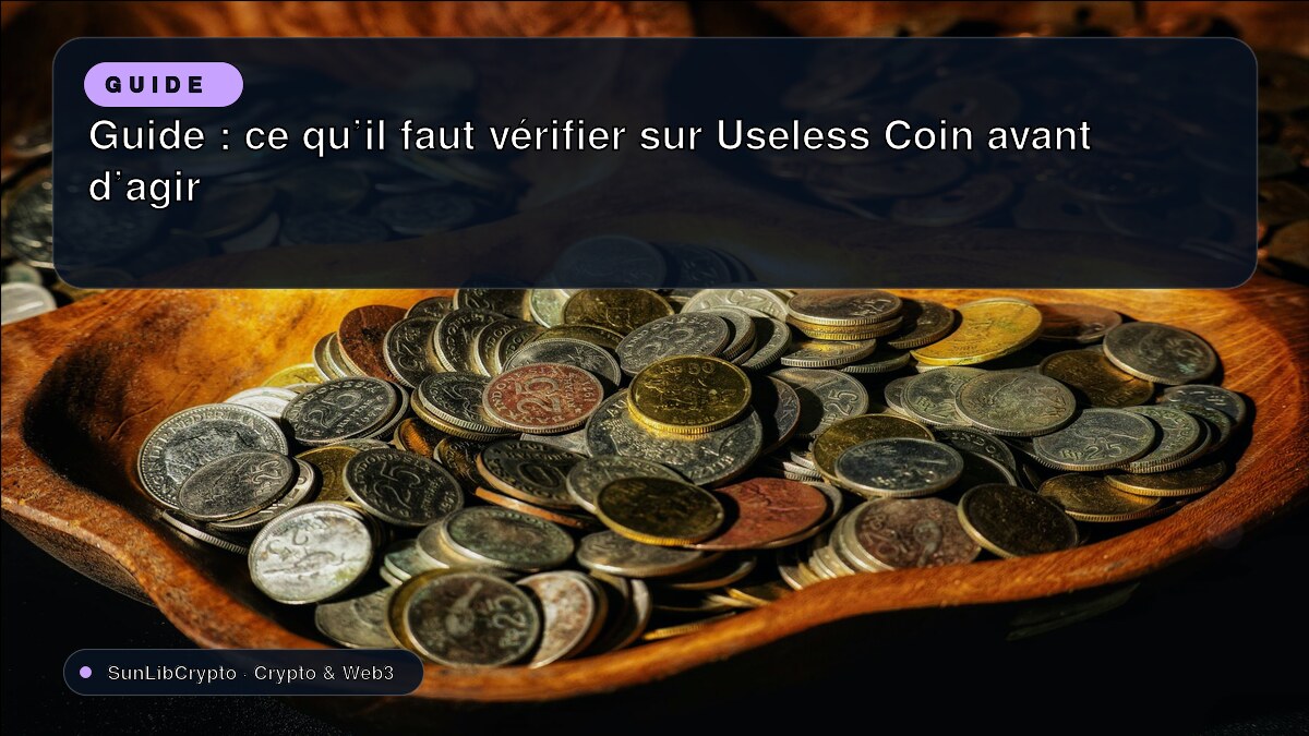 Guide : ce qu’il faut vérifier sur Useless Coin avant d’agir