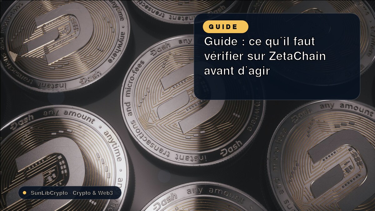 Guide : ce qu’il faut vérifier sur ZetaChain avant d’agir