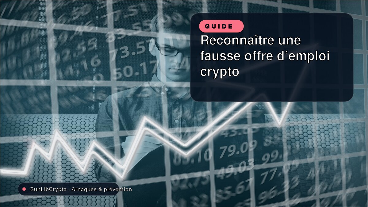 Reconnaître une fausse offre d’emploi crypto