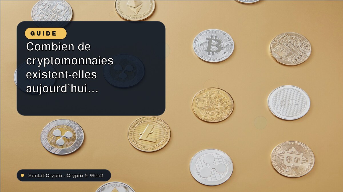 Combien de cryptomonnaies existent-elles aujourd'hui ?