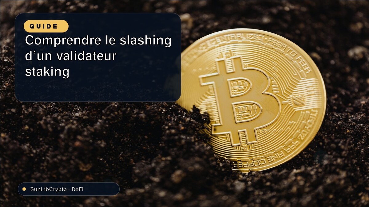 Comprendre le slashing d’un validateur staking