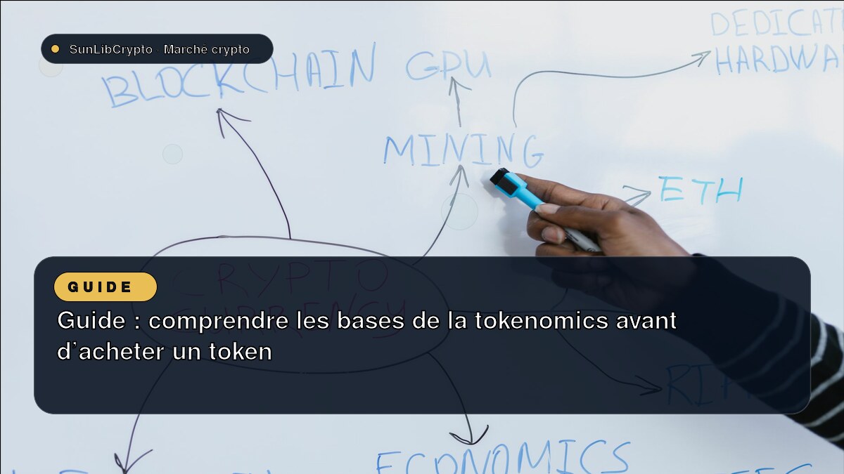 Guide : comprendre les bases de la tokenomics avant d’acheter un token