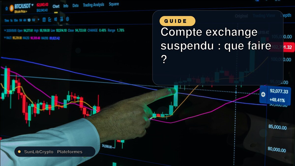 Compte exchange suspendu : que faire ?
