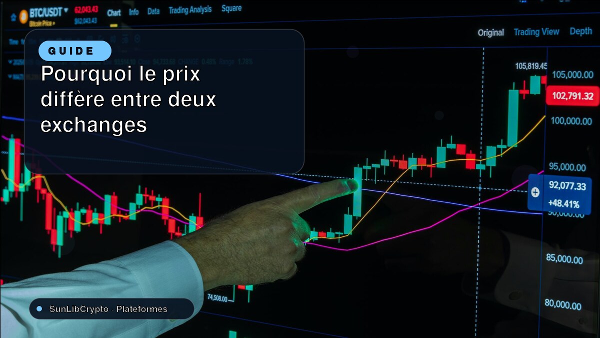 Pourquoi le prix diffère entre deux exchanges