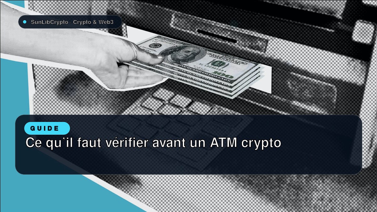 Ce qu’il faut vérifier avant un ATM crypto