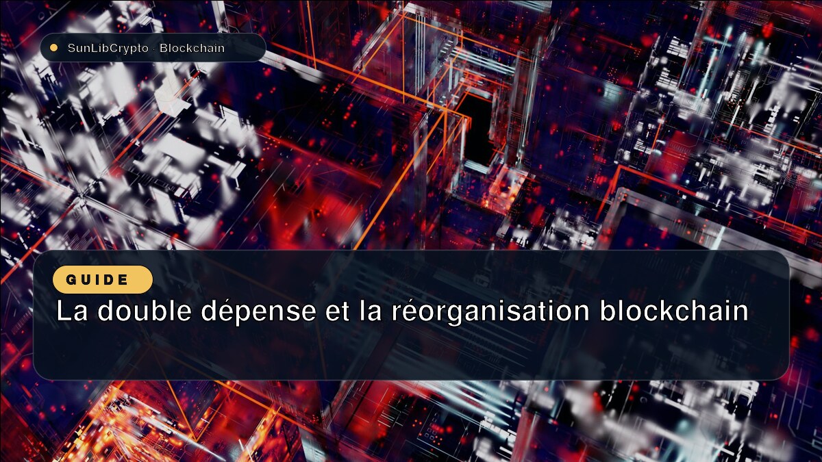 La double dépense et la réorganisation blockchain