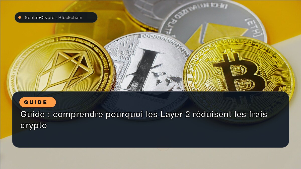Guide : comprendre pourquoi les Layer 2 réduisent les frais crypto