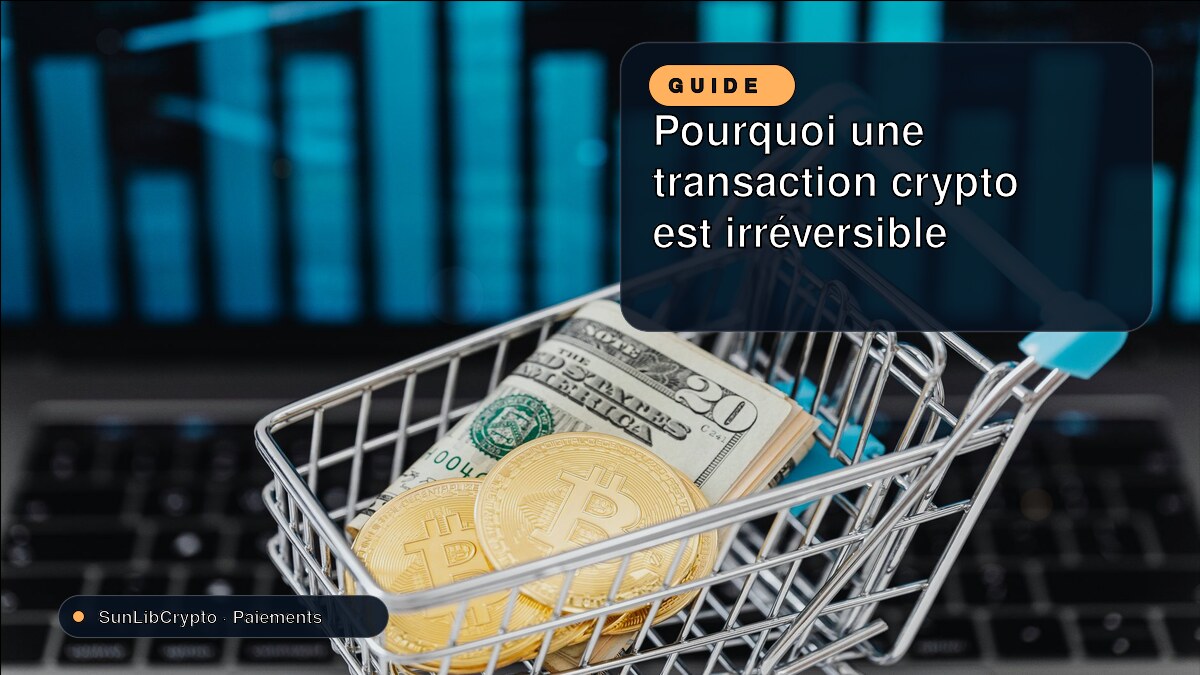 Pourquoi une transaction crypto est irréversible