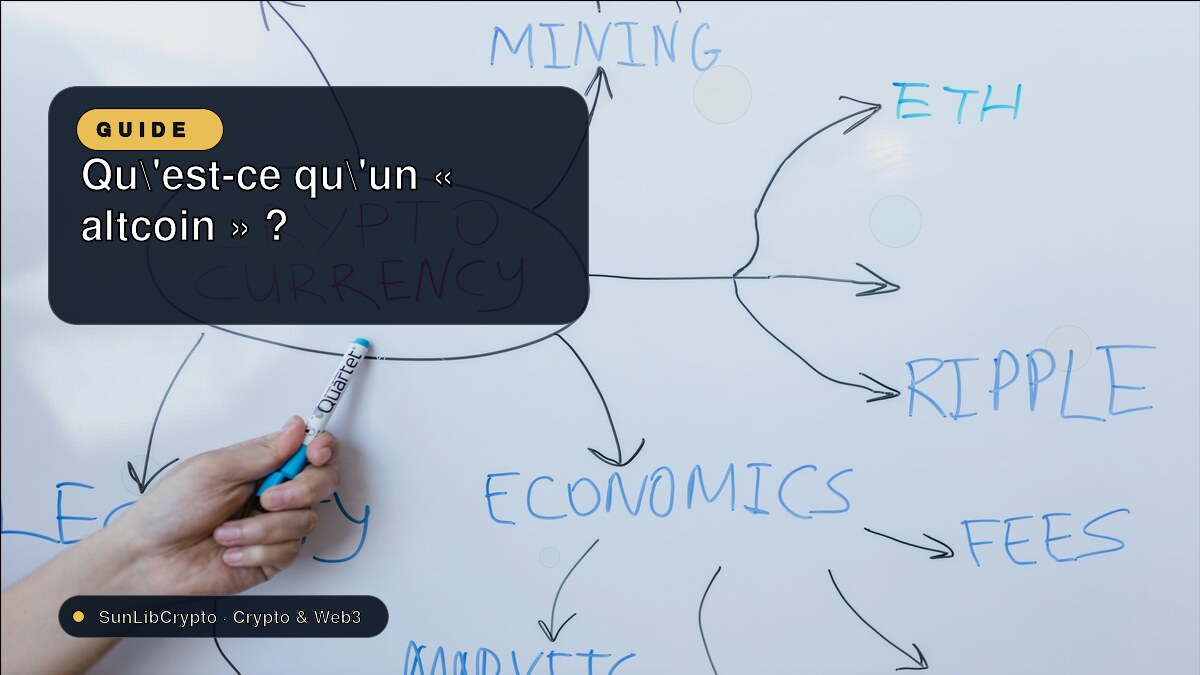 Qu'est-ce qu'un « altcoin » ?