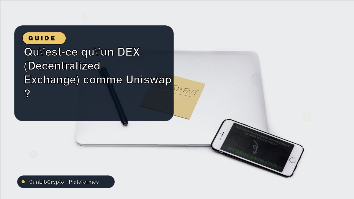 Qu'est-ce qu'un DEX (Decentralized Exchange) comme Uniswap ?