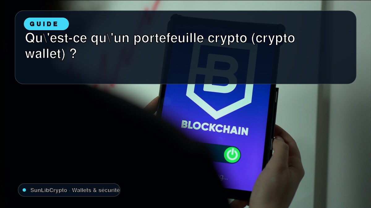 Qu'est-ce qu'un portefeuille crypto (crypto wallet) ?