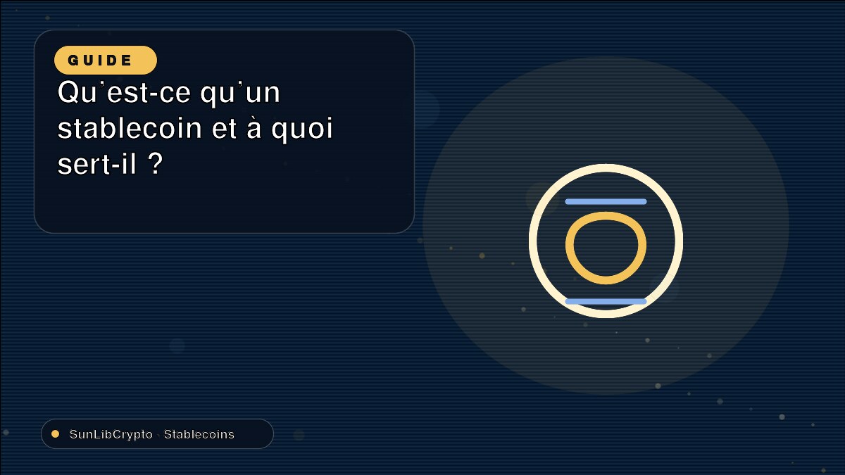 Qu'est-ce qu'un stablecoin et à quoi sert-il ?