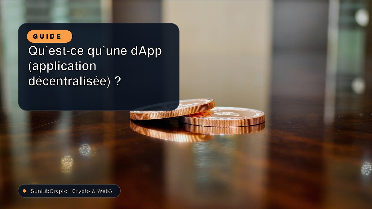 Qu'est-ce qu'une dApp (application décentralisée) ?